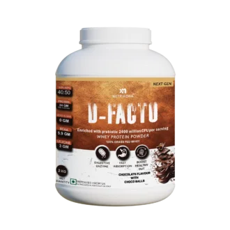 D-Facto | Whey Protein Powder With Probiotics