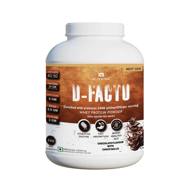 D-Facto | Whey Protein Powder With Probiotics