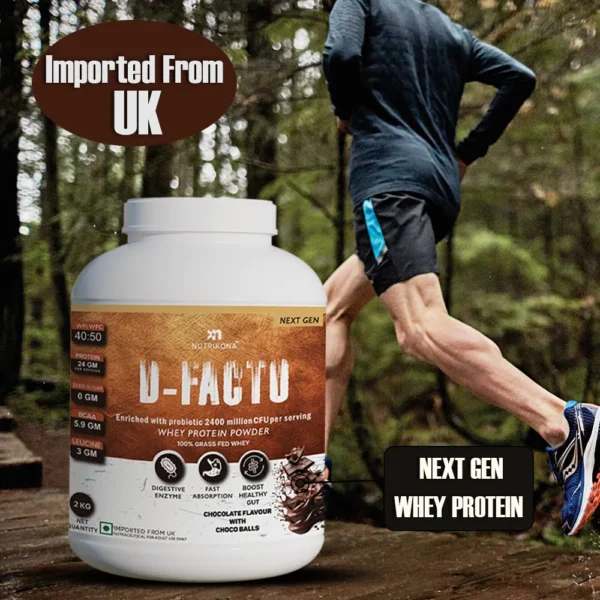 D-Facto | Whey Protein Powder With Probiotics - Image 5