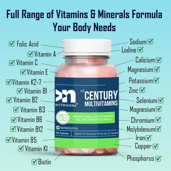 1/2 Century Multi-Vitamin Tablets - Image 5