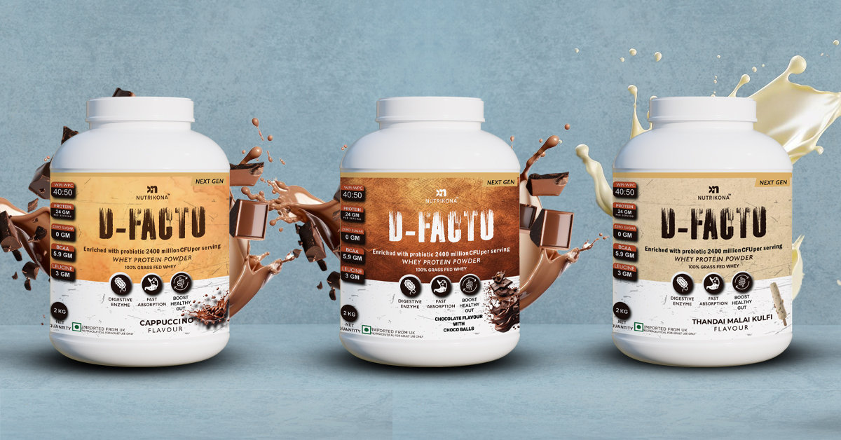 D-Facto Whey Protein Powder