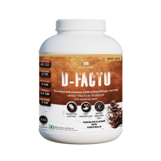 D-Facto | Whey Protein Powder With Probiotics